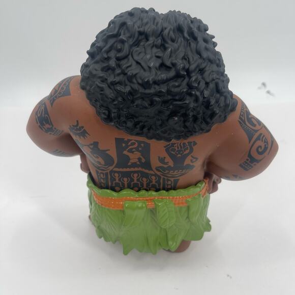 DISNEY Maui Figurine 8" Moana Mega Figure Action Figure Toy The Rock Hard Plasti - Picture 6 of 12